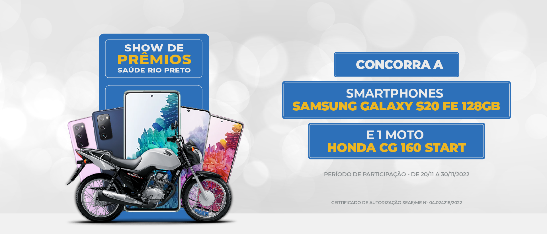 Banner Show de Prêmios