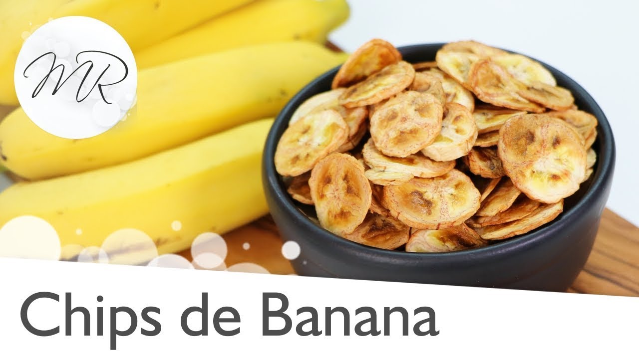 Chips de Banana na AirFryer - Fritadeira Sem Óleo